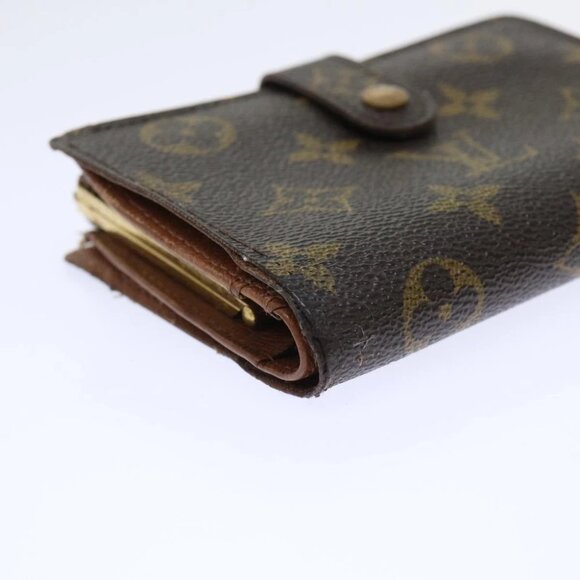 LOUIS VUITTON Monogram Porte Monnaie Billets Viennois Wallet M61663 Auth 50864 - Picture 2 of 16